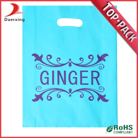 Packaging Die Cut Plastic Bags