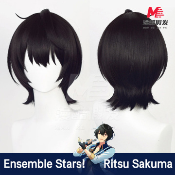 Ensemble Stars Ritsu Medium Long Hair Cosplay Wig