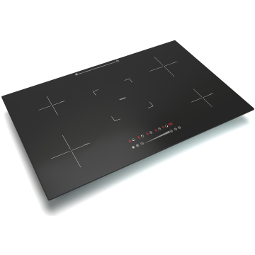 Custom Large Induction Hob Stove 9000W Commercial Electric Cooktop 5 Burner Induction Cooker With Timer