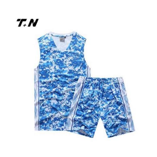 Latest reversible basketball uniform design custom basketball jersey
