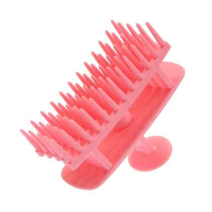 Hair Comb Round Silicone Brush Shampoo Massage Comb
