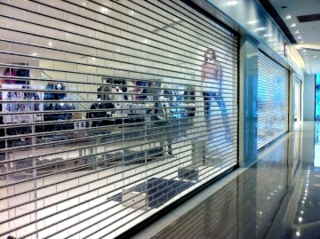 Exterior Usage Polycarbonate Rolling Shutter Door