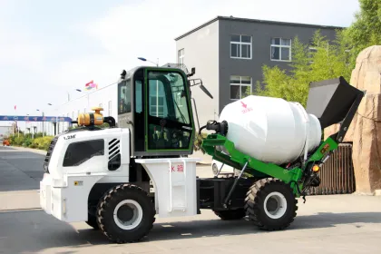Wheel Diesel Self Loading Concrete Machinery Mixer