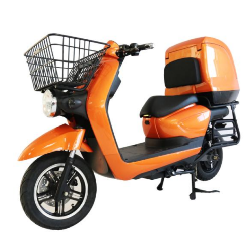 Entrega Big Tronco Scooter eléctrico con cesta