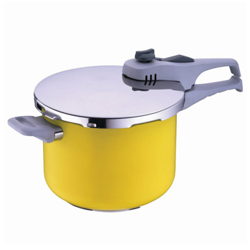 Factory Supply New Design Ceramic Color Pressure Cooker