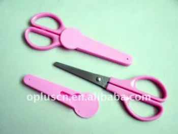6" SCHOOL SCISSORS W/SAFETY COVER