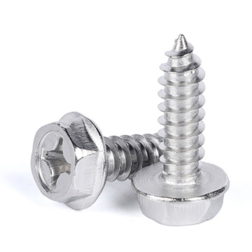 Carbon Steel 1022A Hex Head Flange Self-Tapping Screws DIN 6928: Detailed Information and Specifications