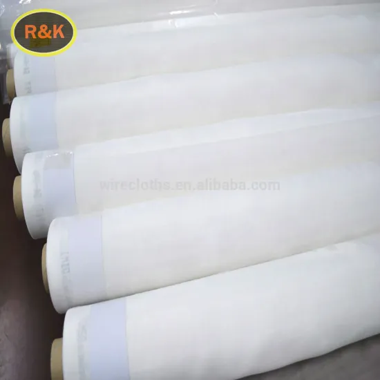 China factory white color PA 6 material 120 micron nylon filter mesh roll