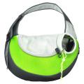 Groene PVC en Mesh Pet Sling voor honden