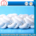 Kegigihan kuat polyester nylon rope hawser