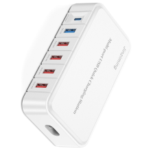 5V/2.4A 6 Ports USB Ladestation