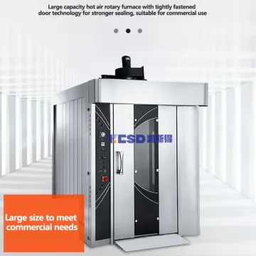 Stainless Steel Rotary Oven Commercial Oven Large Capacity