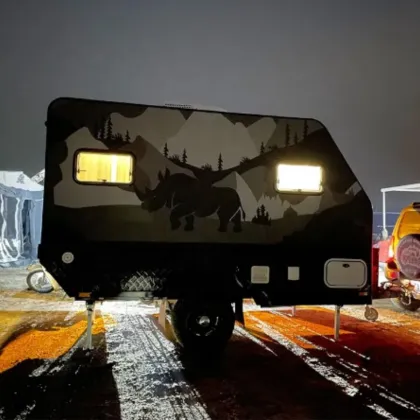 Great Caravan Camper Camper Trailer Offroad