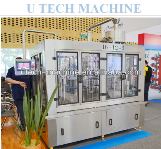 Small Capacity Complete Carbonated Beverage Filling Machine