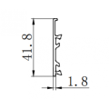 Aluminium -Extrusion stirbt für Türprofile