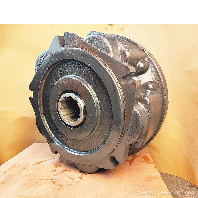 Internal five star connecting rod piston hydraulic motor