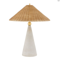 Yolanda Rattan Metal Table Lamp