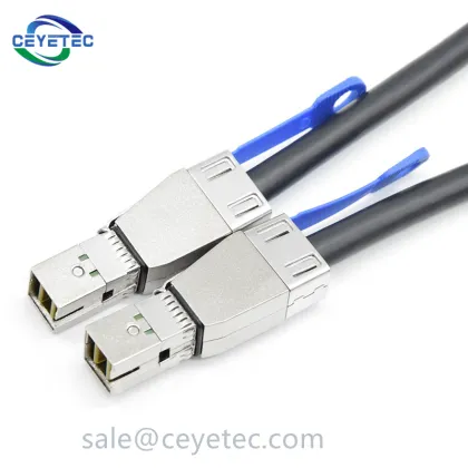 1 Meter External HD Mini SAS SFF8644 to HD Mini SAS SFF8644 Cable