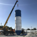 Silo de ciment 50t assemblé en feuille