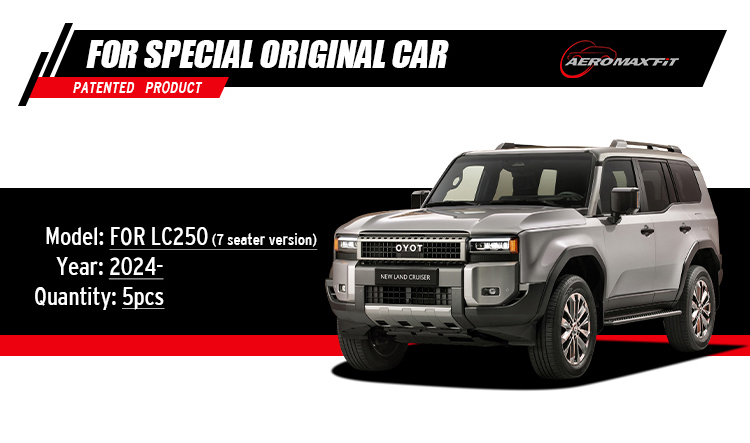 Toyota LC250 7-Seater version floor mats_07