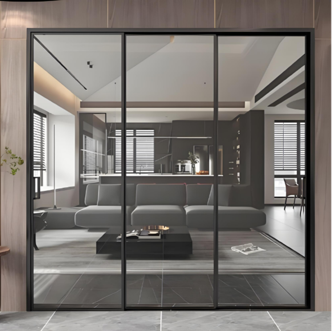 aluminum sliding door