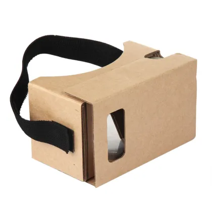 Acrylic Google Cardboard Biconvex Lens,Custom Logo Google Cardboard VR,Cardboard Google