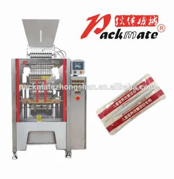 Multi lane packing machine