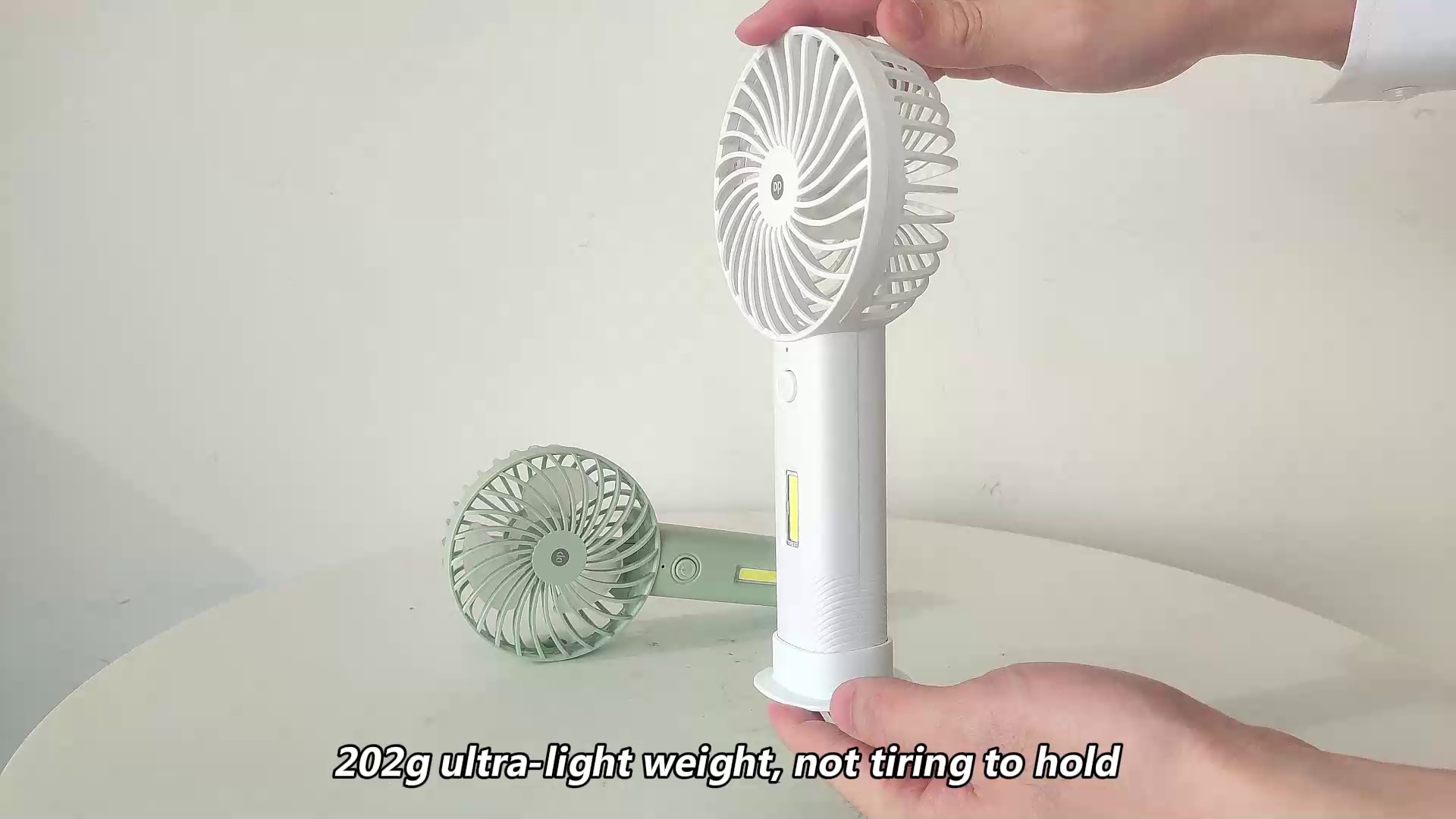 Portable Silent Rechargeable Handheld Mini Desk Fan