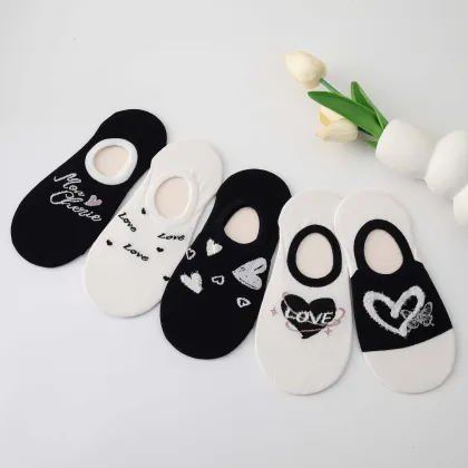 women's Flat invisible socks