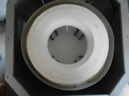 1200°C Crucible Oven/Furnace with Quartz Crucible