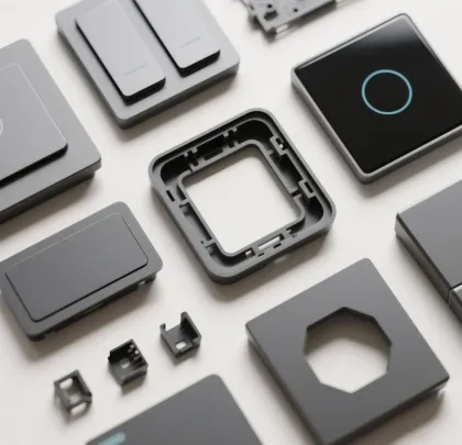 Smart Plastic Switch for Lighting with Injection Molding