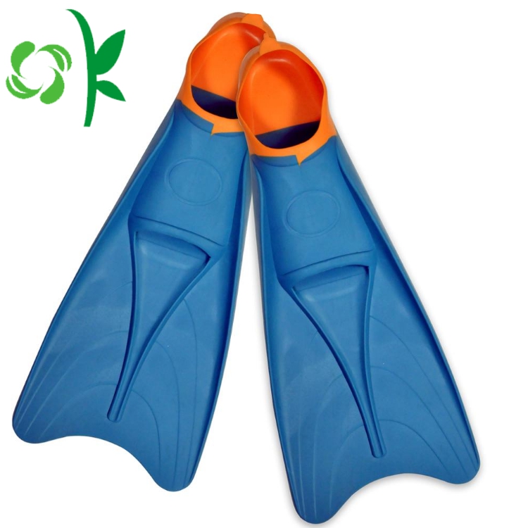 Silicone Swim Fin Diving Gear Flippers Practice Fins