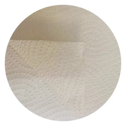 Natural bamboo fiber facial tissue