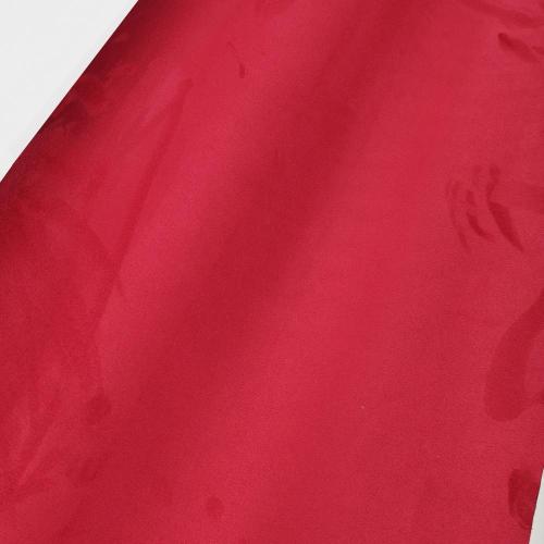 Suede fabric film for red automobile interior packaging