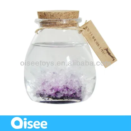 Crystal Garden /Science and educational toys/Specially-designed love decoration/Science DIY Toys/certified crystal growingflower