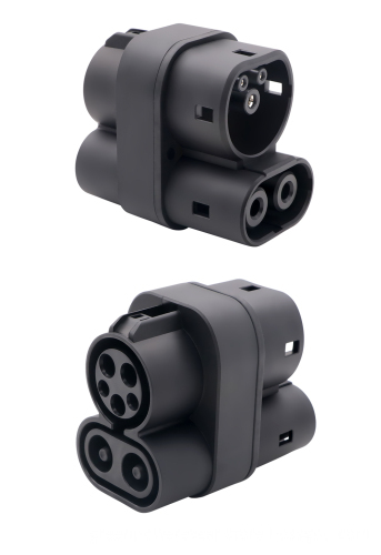 CCS1 to CCS2 Adapter for Electric Vehicle Charging