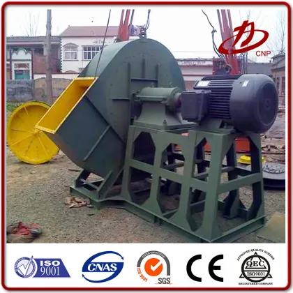 Centrifugal fan used for the baghouse