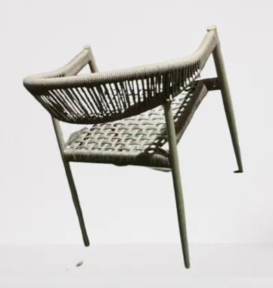 Yoshen Aluminium Garden Furniture for Outdoor Patio - Foshan Balcony Rope Chair