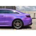 Vinyle de voiture violet laser holographique brillant