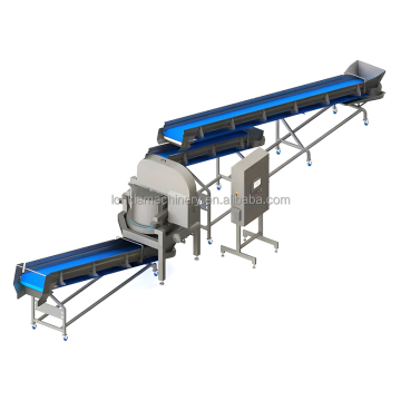 High Productivity Salad Processing Line: Washing, Cutting, Drying, and Dehydration Machine for Fruits and Vegetables
