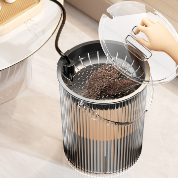 Pet Material Tea Bucket with Drainage System