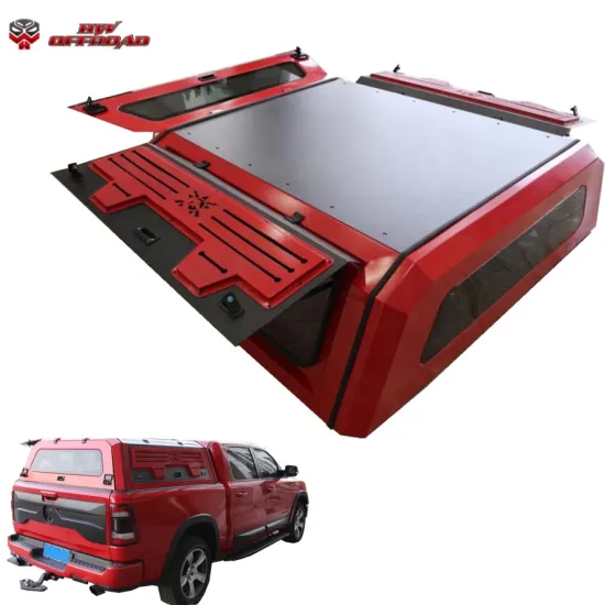 Wholesale Aluminum Pickup Truck Canopy Hardtop with Locks for Ram1500 - Back Cover Hardtop