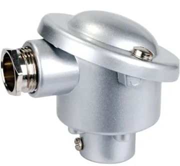 Stainless Steel Thermocouple Connection Head with Terminal Blocks and Junction Box