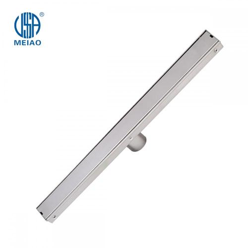 Floor Waste Bathroom Stainless Steel Tile Insert Long Floor Drain Factory