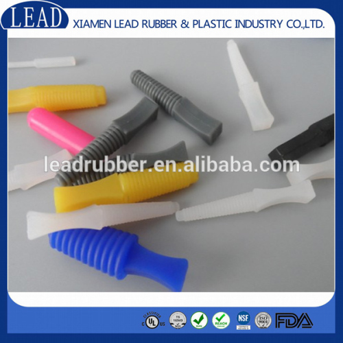 ISO9001 approved low price 60+-5shore A silicone Flangeless caps