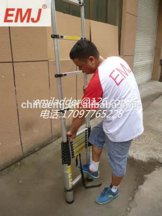 Folding Climb Ladder Aluminium Telescopic Ladder Step Ladder