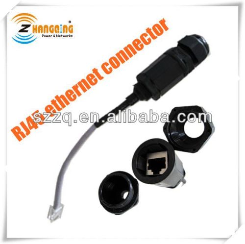 Shielded Rj45 Connectors Waterproof Connector Zcwprj001, High Quality