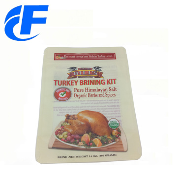 Digital Printing Snack Food Packaging Bags With Zipper