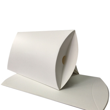 White Elegant Flat Packing Pillow Paper Box