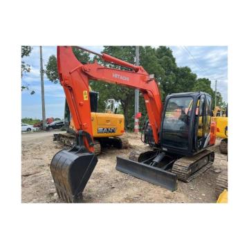 중고 Hitachi ZX60 크롤러 미니 굴삭기 -6 톤 일본 굴삭기, 낮은 시간, 재고